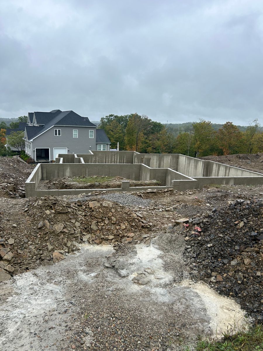 Poured Concrete Walls for Hanula Concrete Pumping in Pittsburgh, PA