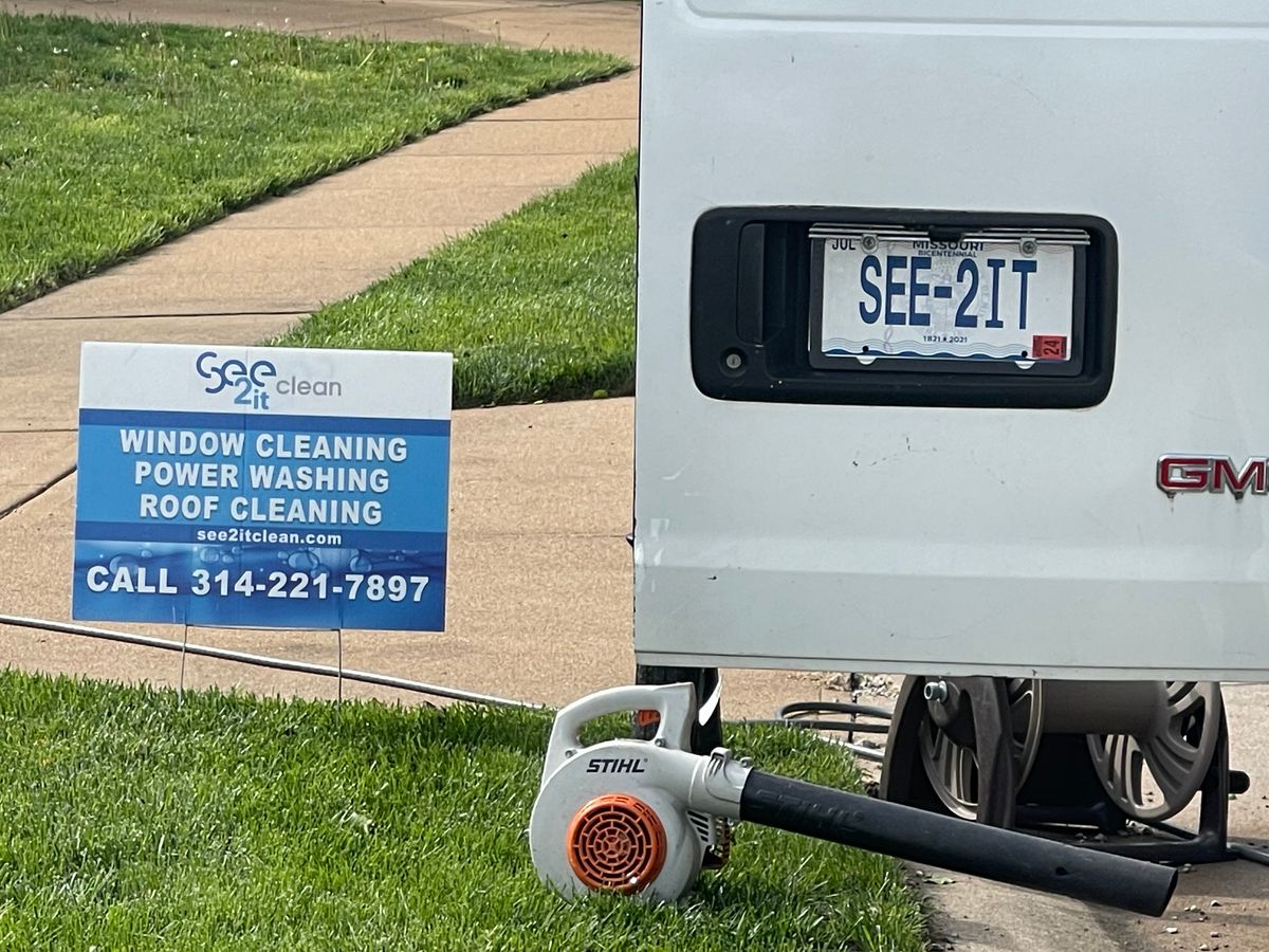Pressure Washing for See2it Clean in St Louis, MO