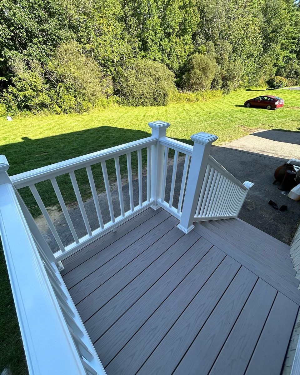 Deck & Patio Installation for CSV Construction in Kingston, MA