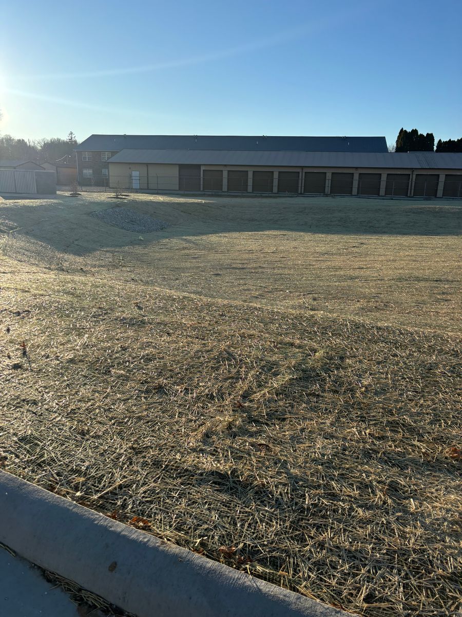 Detention and Retention Ponds for KW Earthworks in Connersville, IN