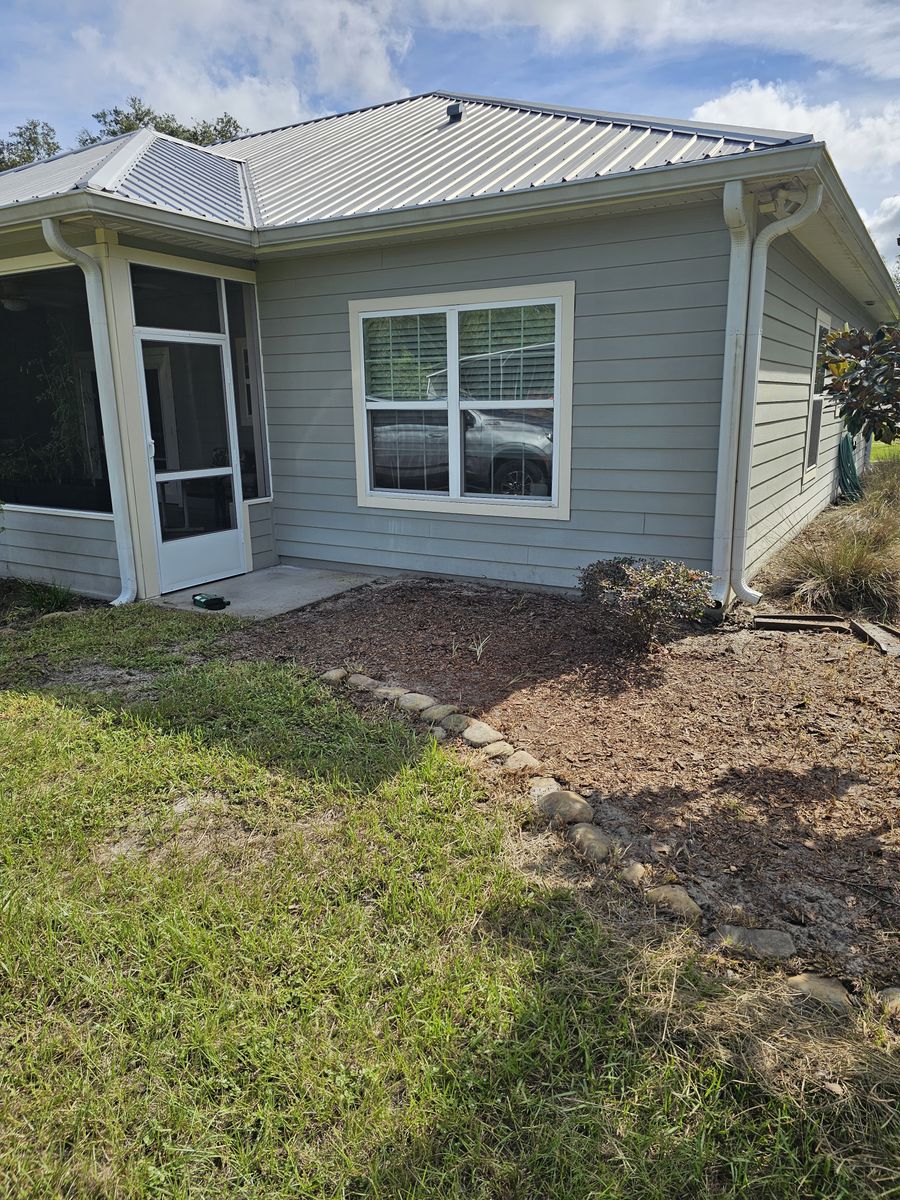 Mulch Installation for Deeper Roots Landscape in High Springs, FL