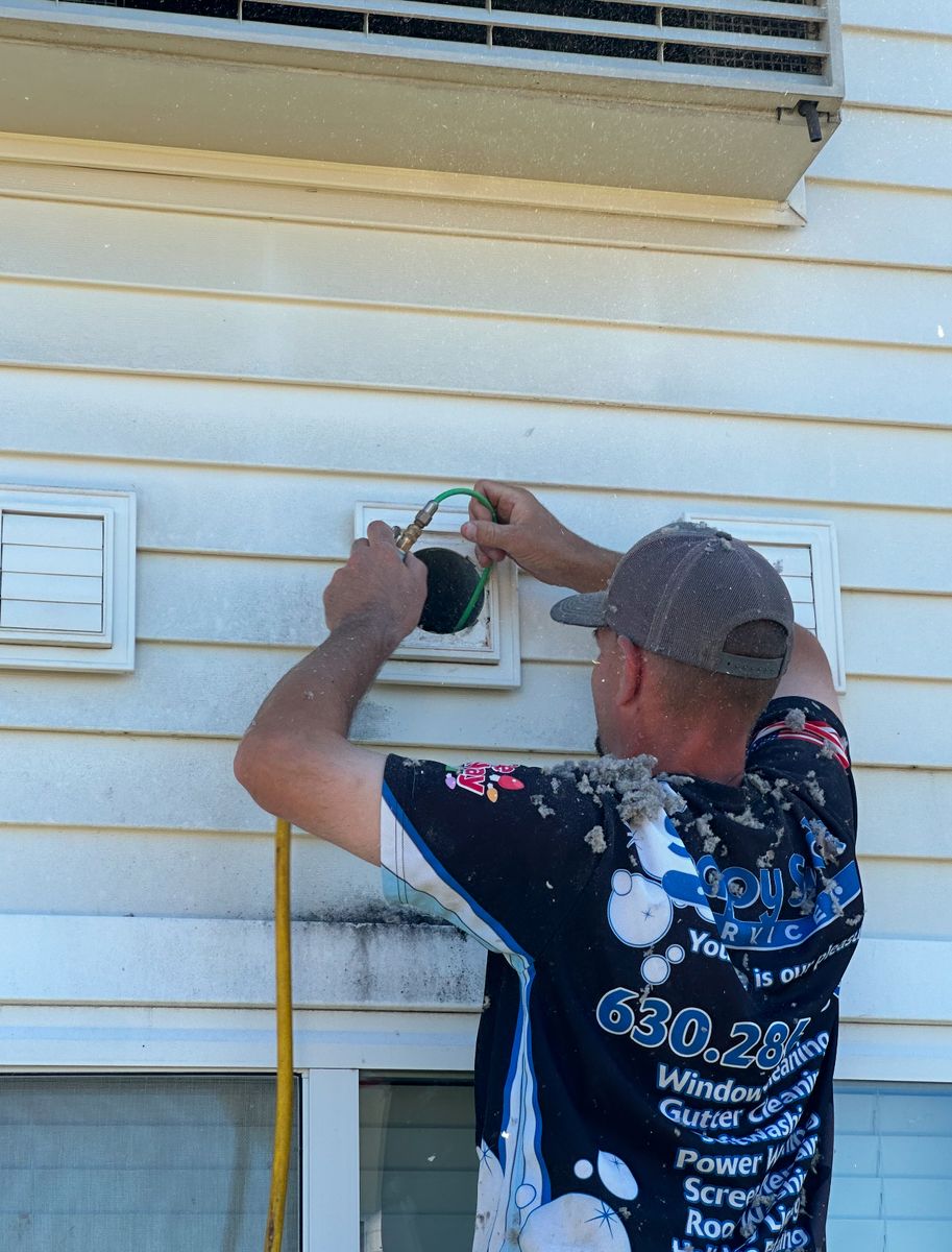 Dryer Vent Cleaning for Soapy Suds Services in St. Charles, IL