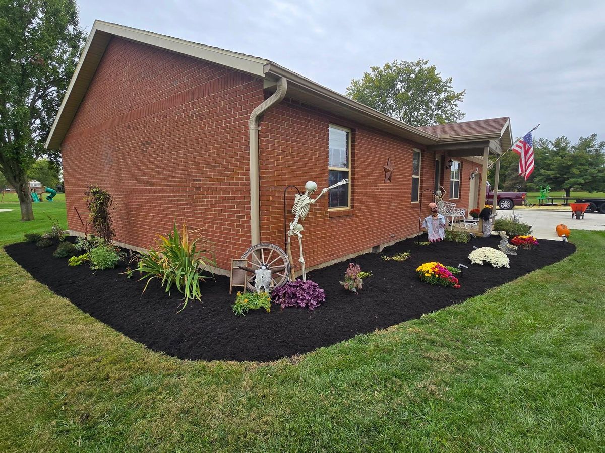 Landscaping for Tingley's Green Land Services in Springfield, Ohio