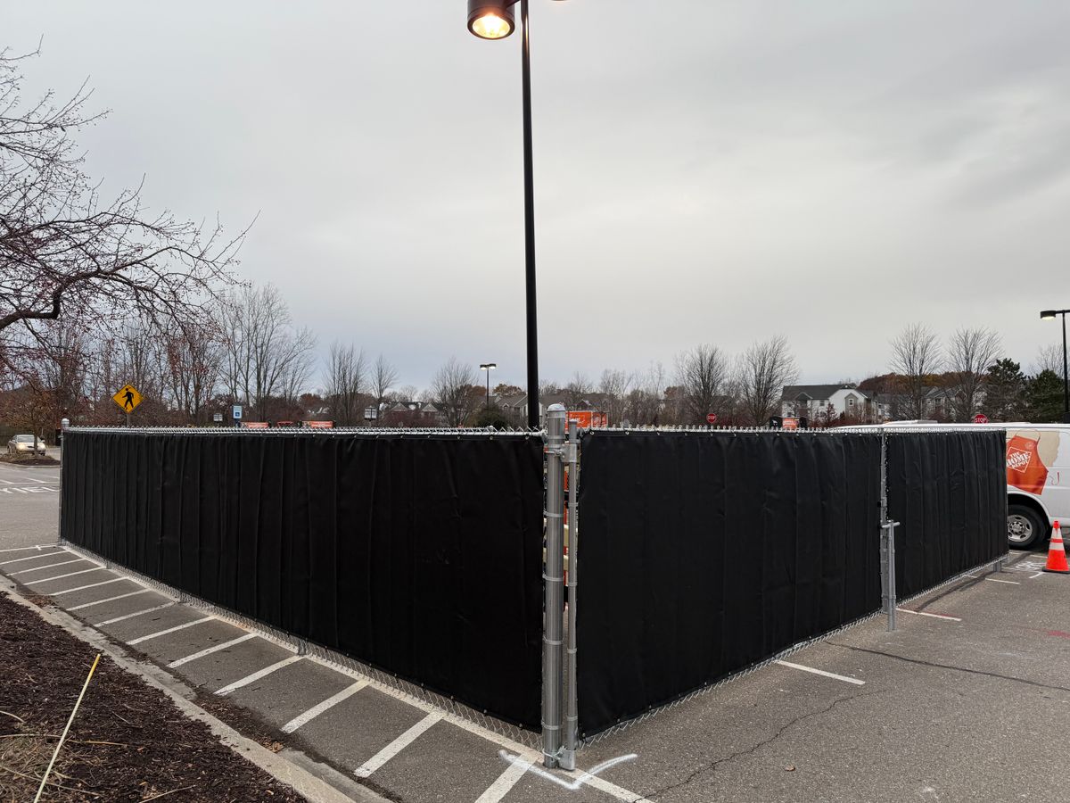 Fence Installation for TMF Services in Lapeer County, MI