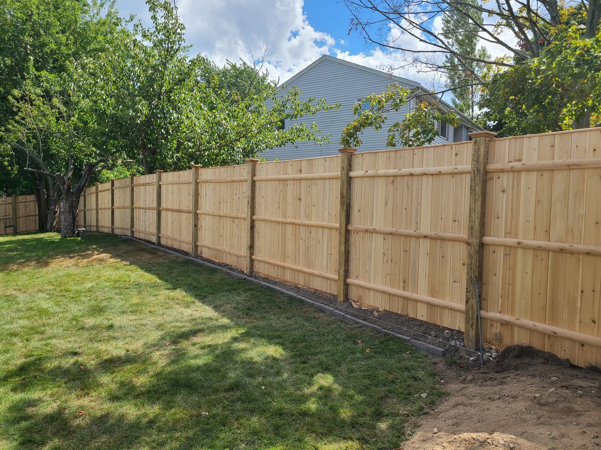 Wood Fencing Installation for Azorean Fence in Peabody, MA