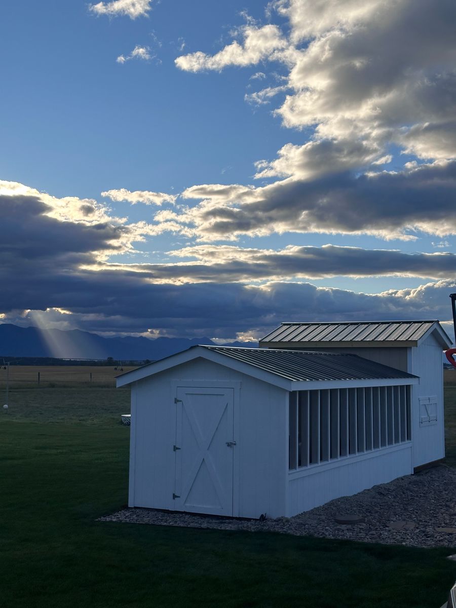 Chicken Coops for Rocky Mountain Shed Builders in Whitefish, MT