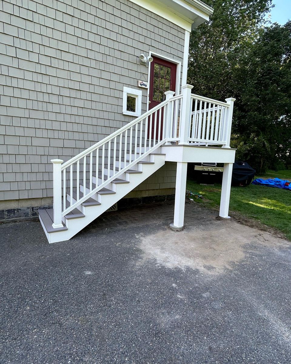 Deck & Patio Installation for CSV Construction in Kingston, MA