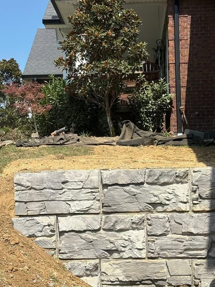 Retaining Walls for Dust Till Dawn Lawn in London, Kentucky