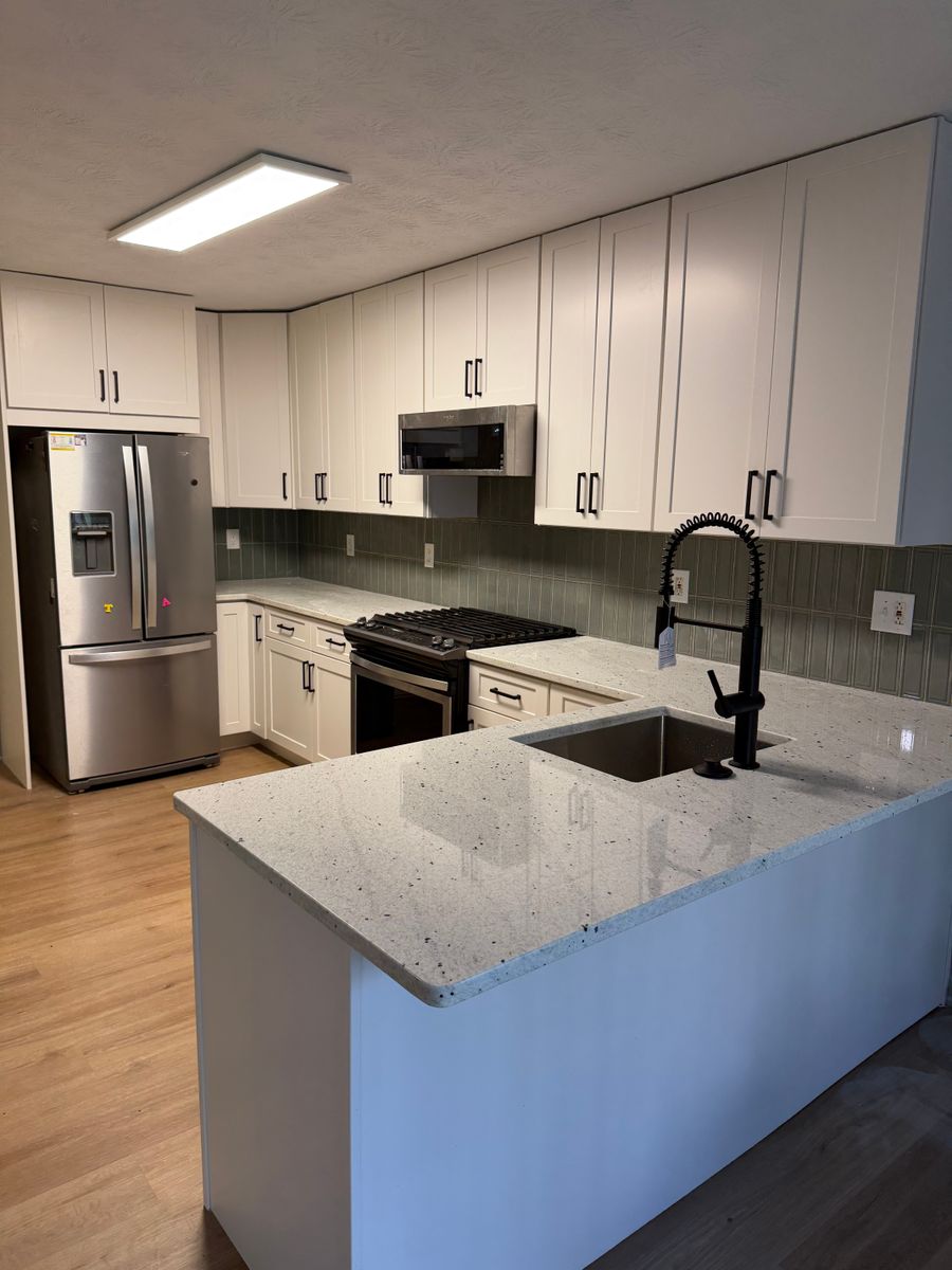 Kitchen Renovation for Custom Remodeling Services LLC in Sharpsburg, GA