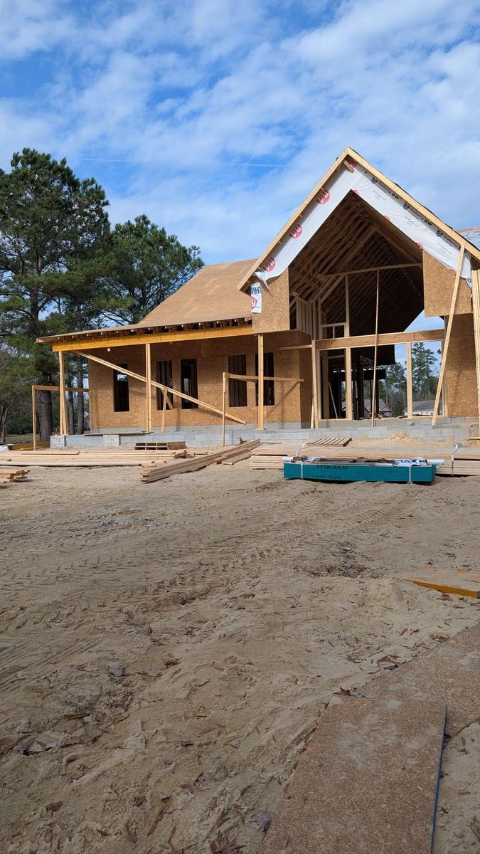 Custom Home Design for Batchelor Construction in Wallace, NC