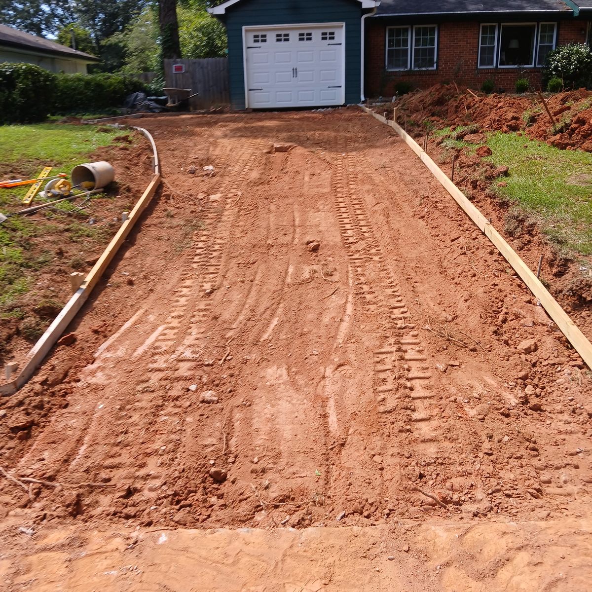 Concrete Slab Construction for A&A CONCRETE LLC in Lake City, GA