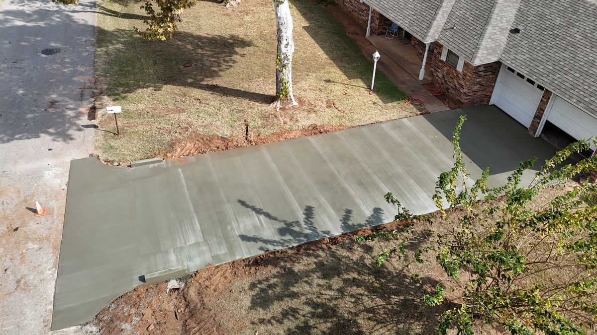 Concrete Installation for Westbound Pools & Construction in Mustang, OK