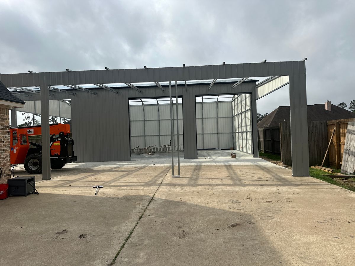 Red Iron Buildings for On-Site Buildings in Vidor, TX