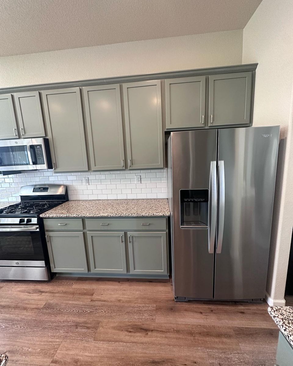 Kitchen and Cabinet Refinishing for Sergio’s Custom Painting in Carson City, NV