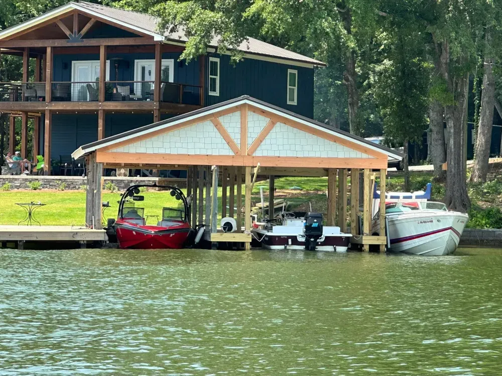 Boat Docks for G’s Construction in Seale, AL