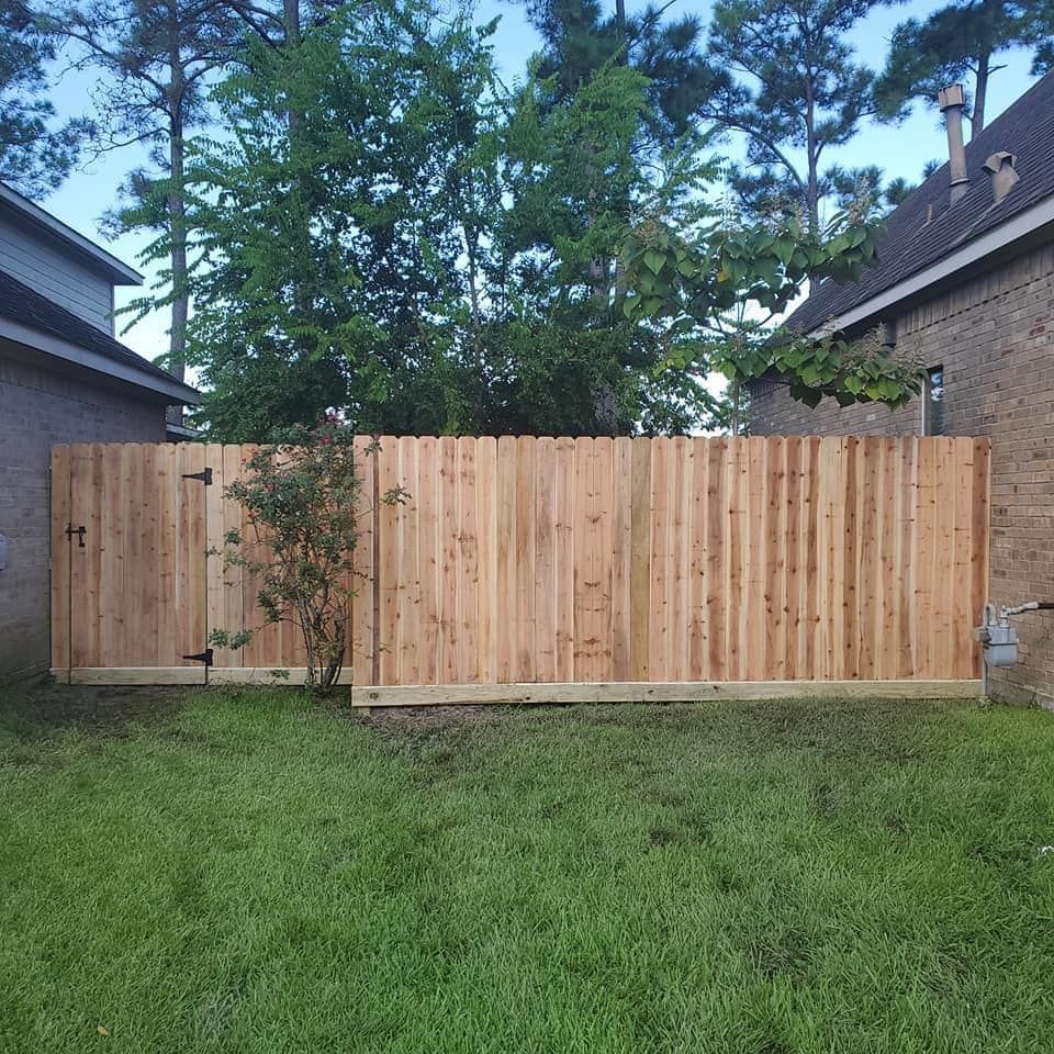 Fencing for Mr. Mendez's Construction in Houston, TX