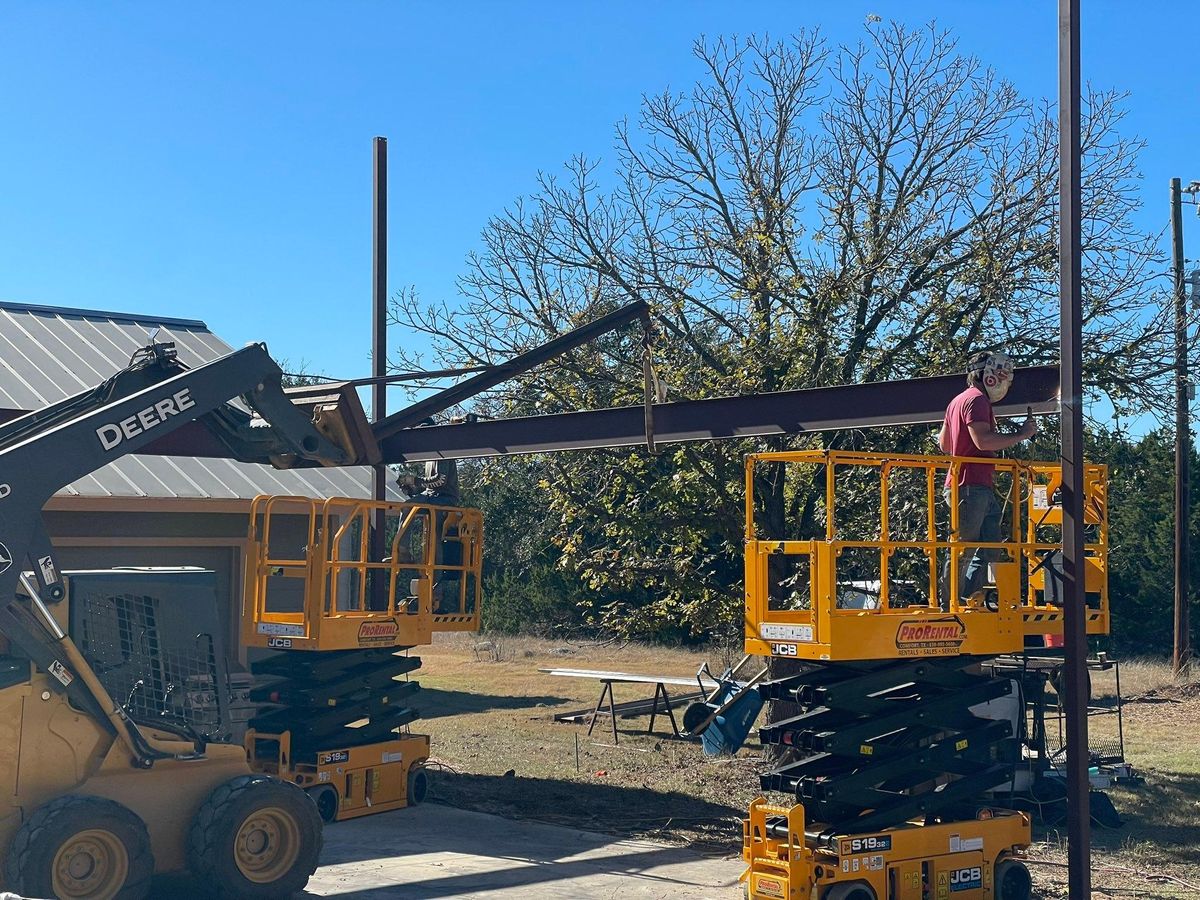 Barndominium Construction for Ryan Bohnert Innovations in Comfort, TX