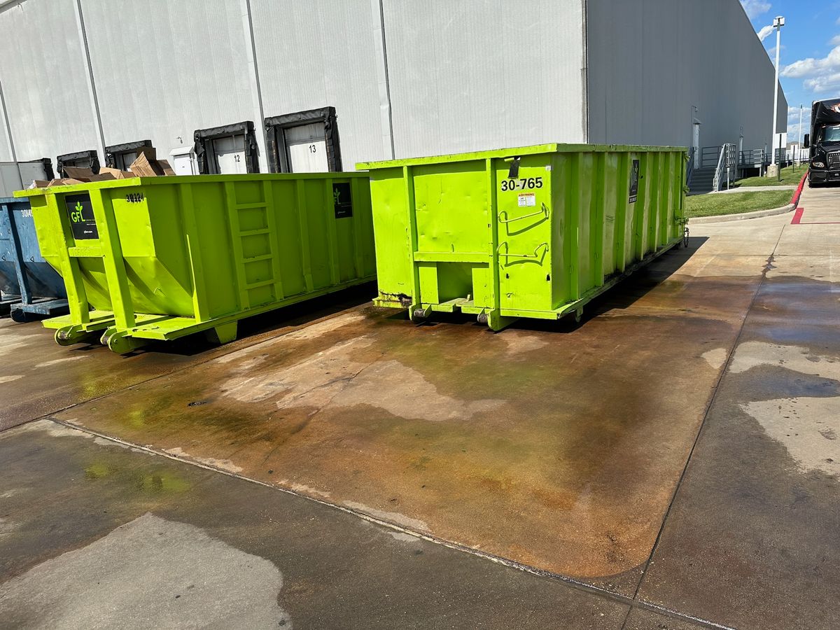 Dumpster Pad Cleaning for Power Pressure Wash in Houston, TX