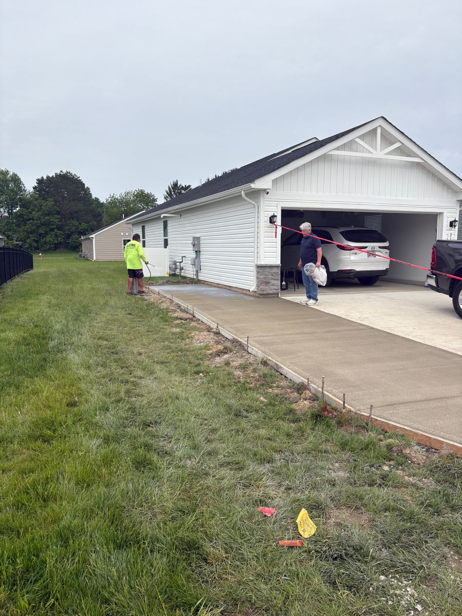 Driveway tear out and replacement for Concrete Pros, LLC in Lorain, OH