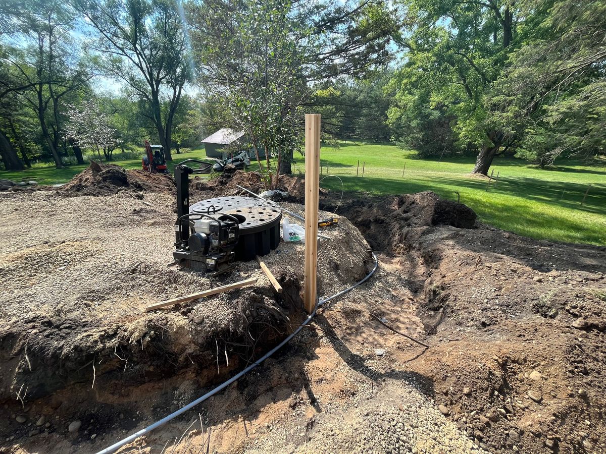 Retaining Wall Construction for Jobsite Buddy in Stacy, MN