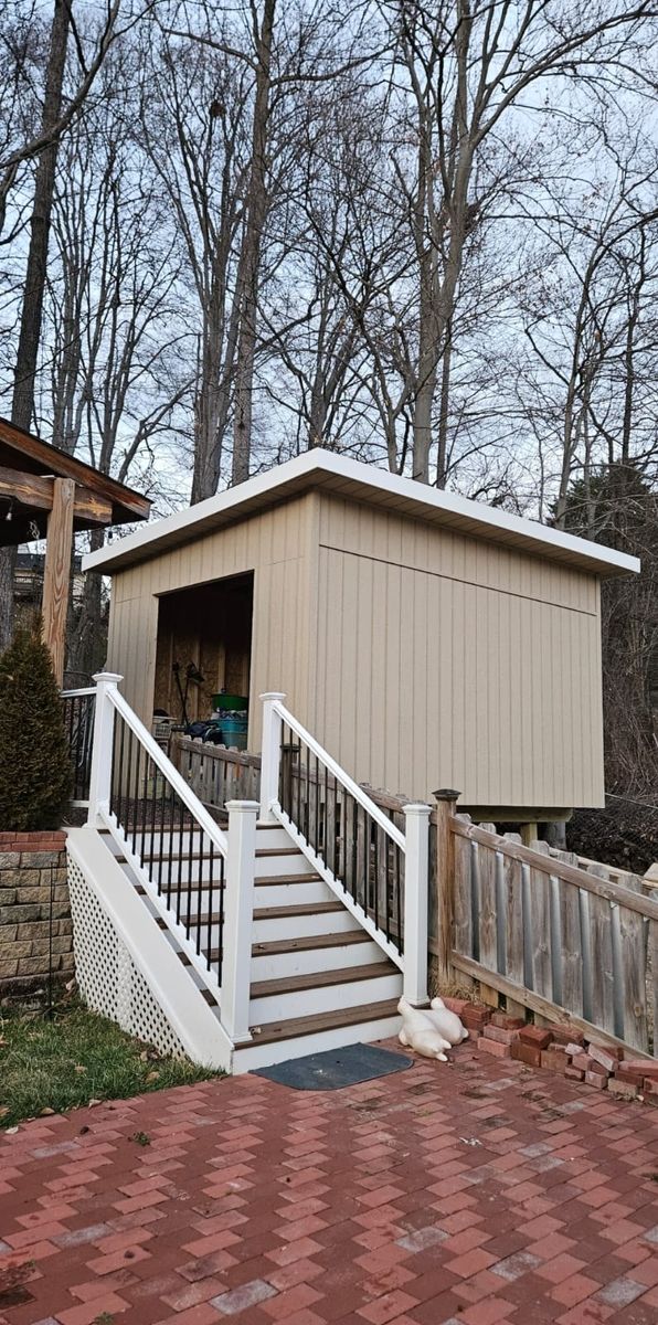 Deck Construction for P Martinez Painting in Salem, VA