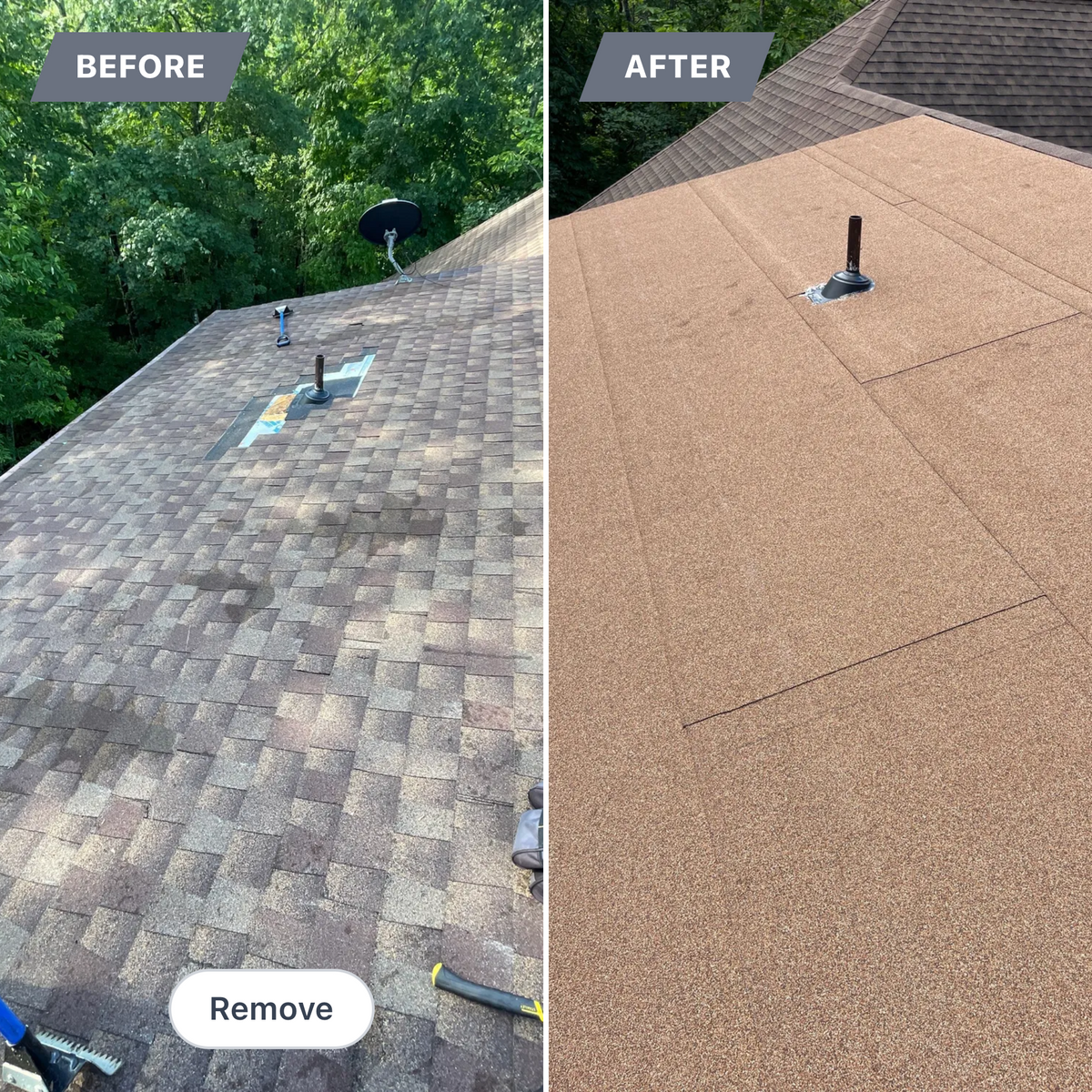 Roofing Replacement for RJ Roofing of WNC in Brevard, NC