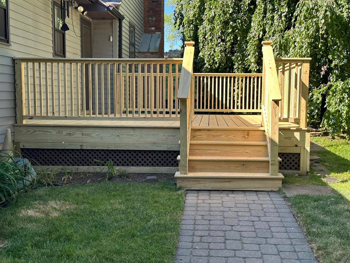 Deck & Patio Installation for Simone Builders in Orange, CT