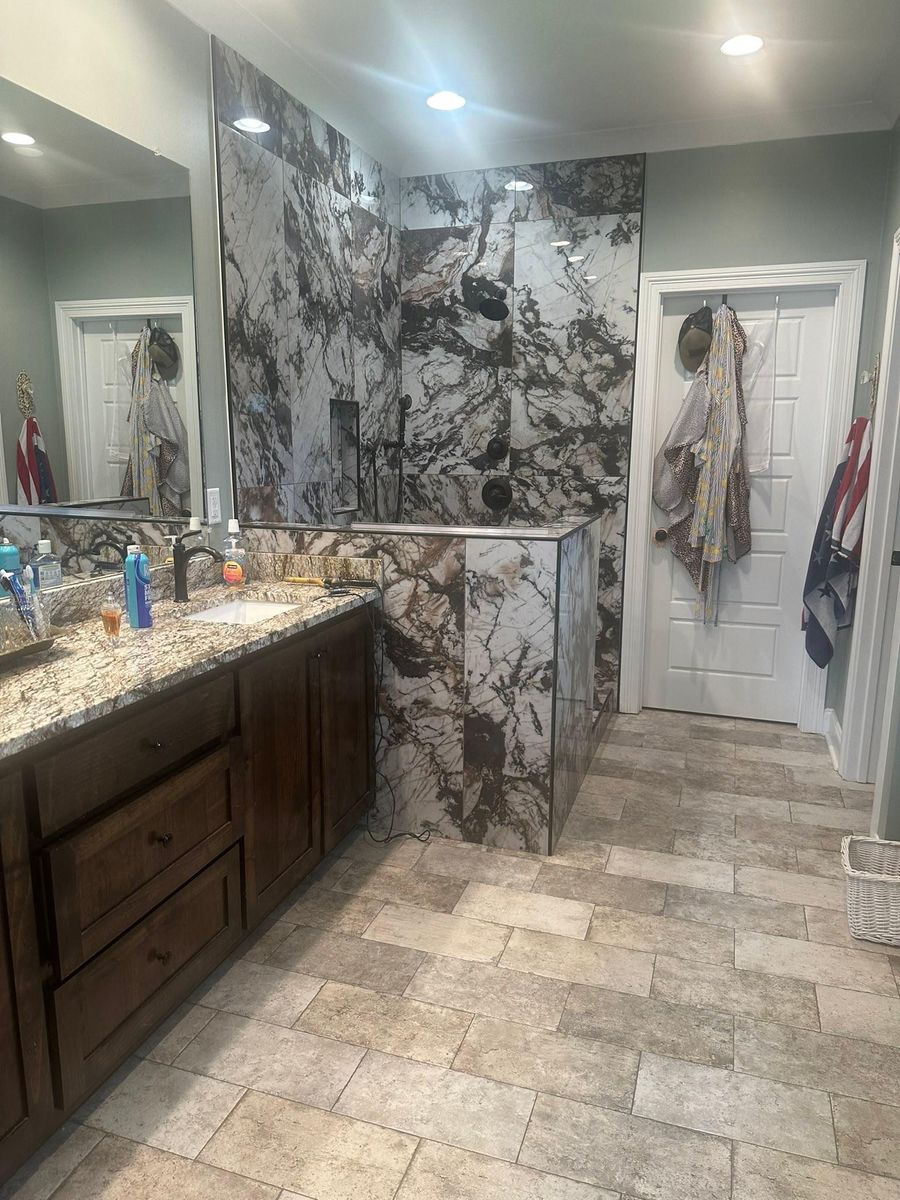 Custom Cabinet Design for Arthur Tile & Remodeling in Munford, TN