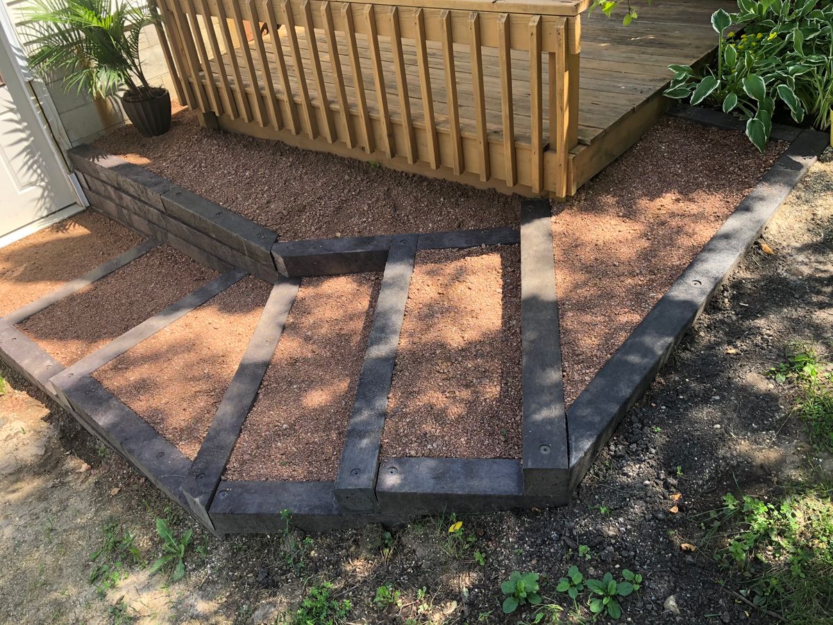 Steps for Paradise Lawnscapes in West Bend, WI