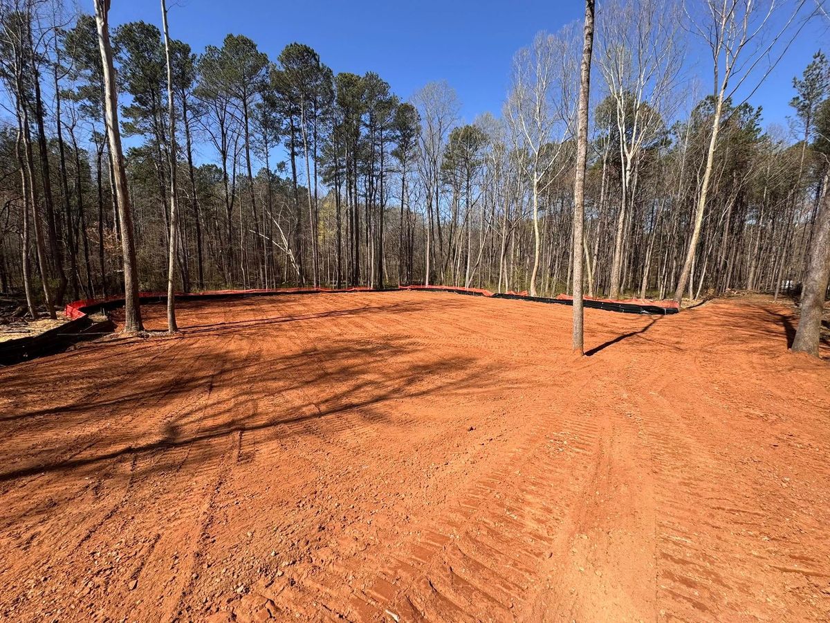 Foundation Excavation for Bryant's Land Services in Forsyth, GA