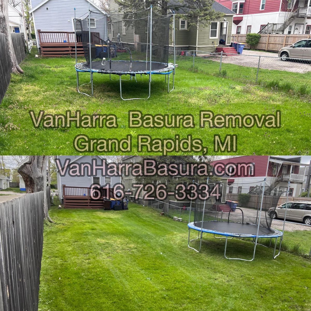Yard Waste Debris Removal for VanHarra Basura Junk Removal and Hauling in Grand Rapids, MI