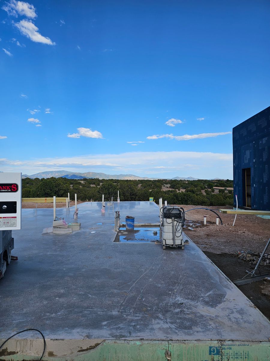 Concrete Installation for Not Just Concrete in Albuquerque, NM