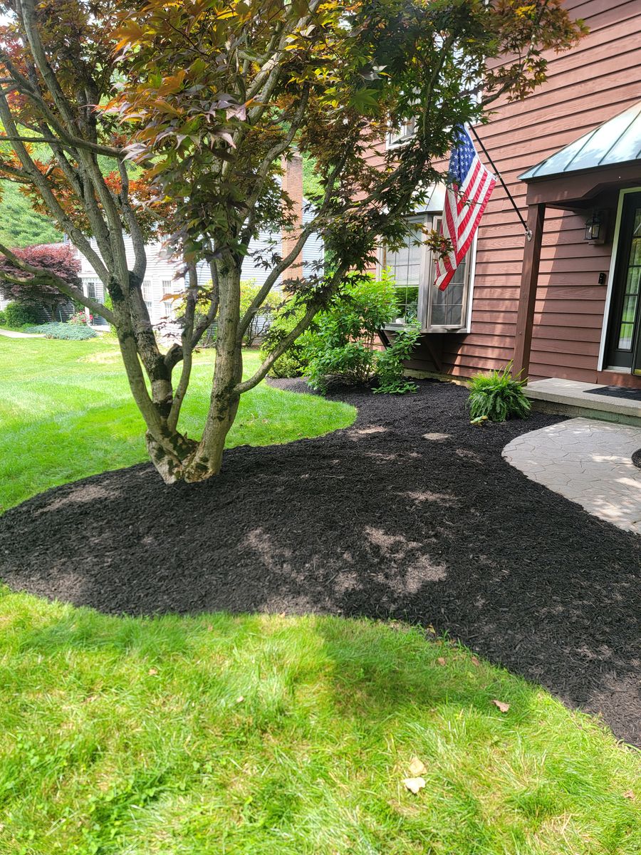 Mulch Installation for Sweet Scapes in Ballston Spa, NY