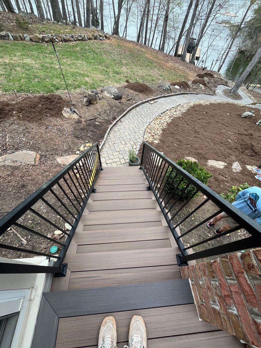 Porch Builds for Hughes Builders LLC in Greensboro, NC