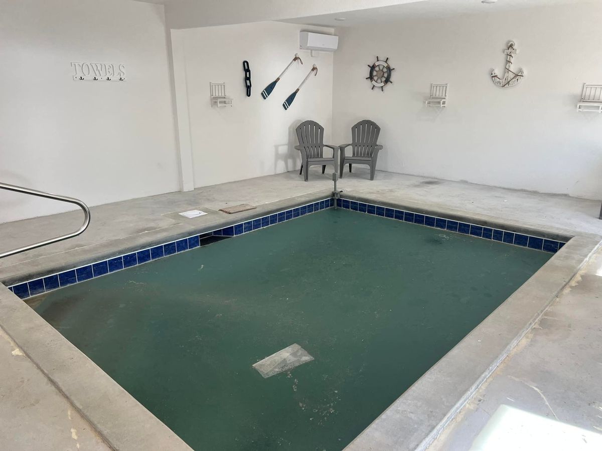 Indoor Cabin Pool Construction for Grasshopper Excavating & Pools in Pigeon Forge, TN