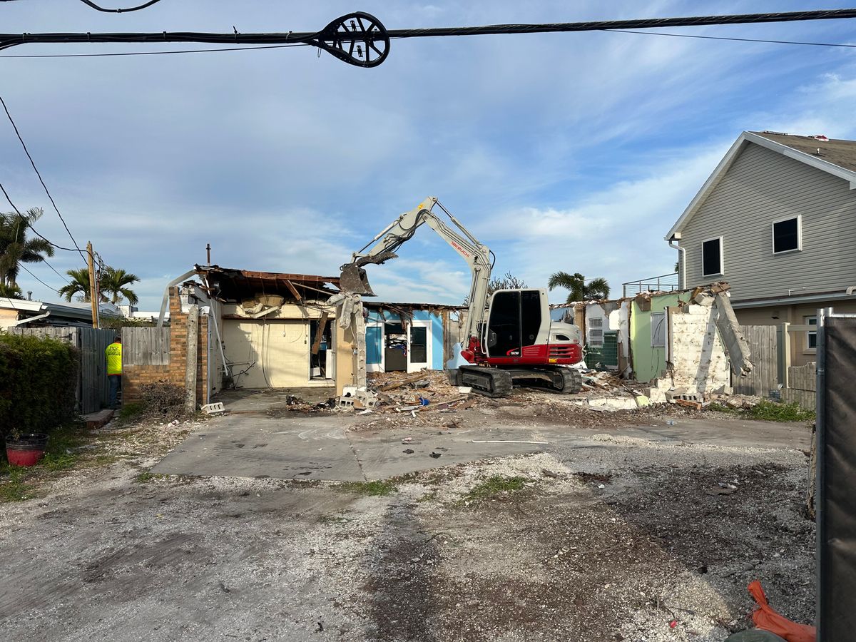 Demolition for POZ Property Solutions in Tampa, FL