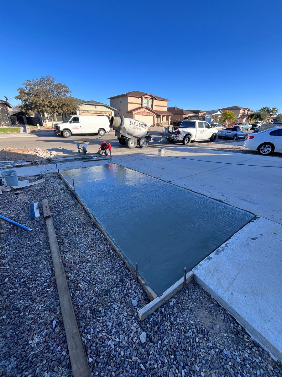 Concrete for JEC Enterprises Inc in El Paso, TX