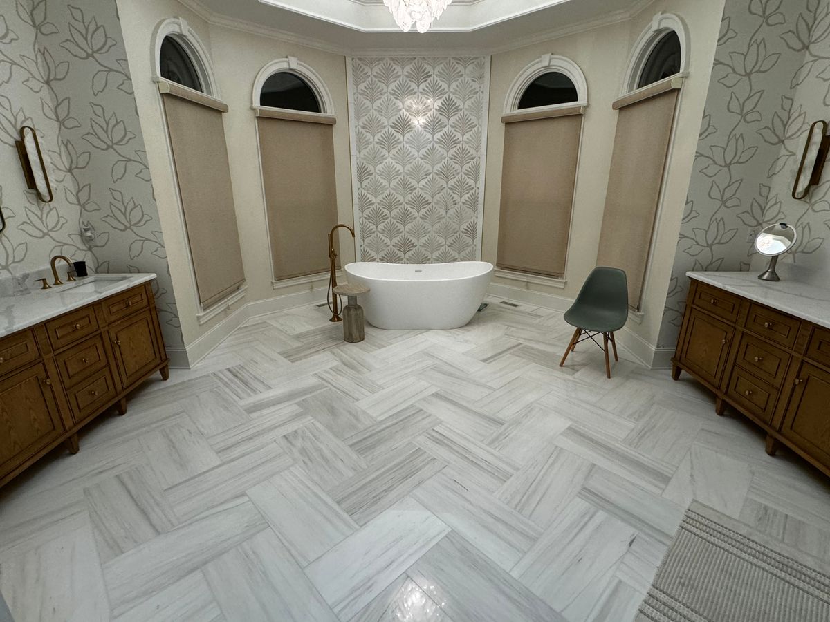Tiling for JDI Customs in Nashville, TN