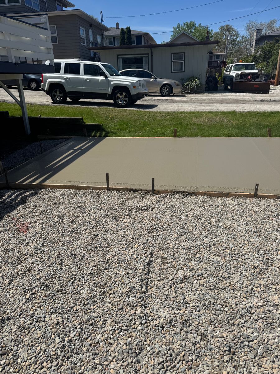 Concrete for B & E Concrete in Michigan City, IN