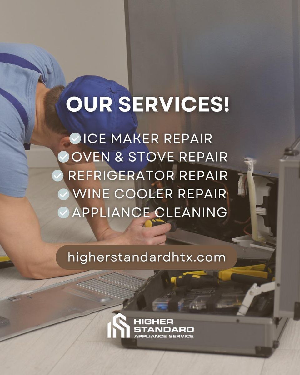 Appliance Cleaning for Higher Standard Appliance Service in Houston, TX