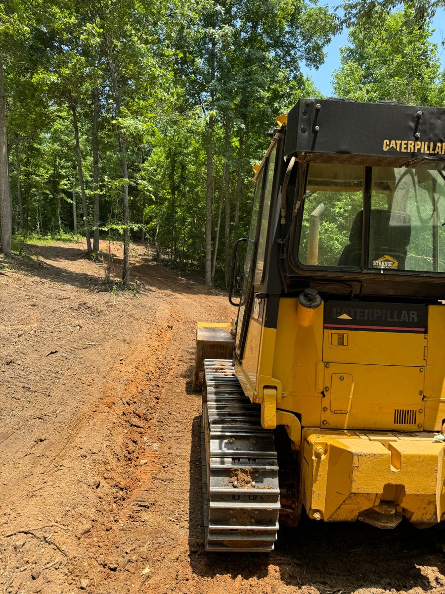 Land Clearing for Strange Excavating & Utilities in Lenoir City, TN