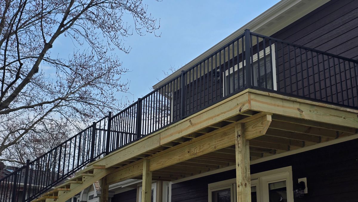 Deck & Patio Installation for Santiago Construction LLC in Valparaiso, IN