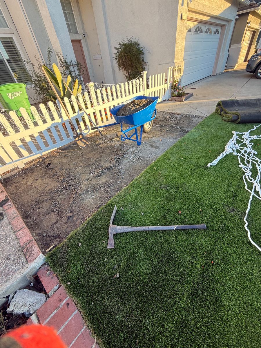 Mulch Installation for CBA Landscaping in Hayward, CA