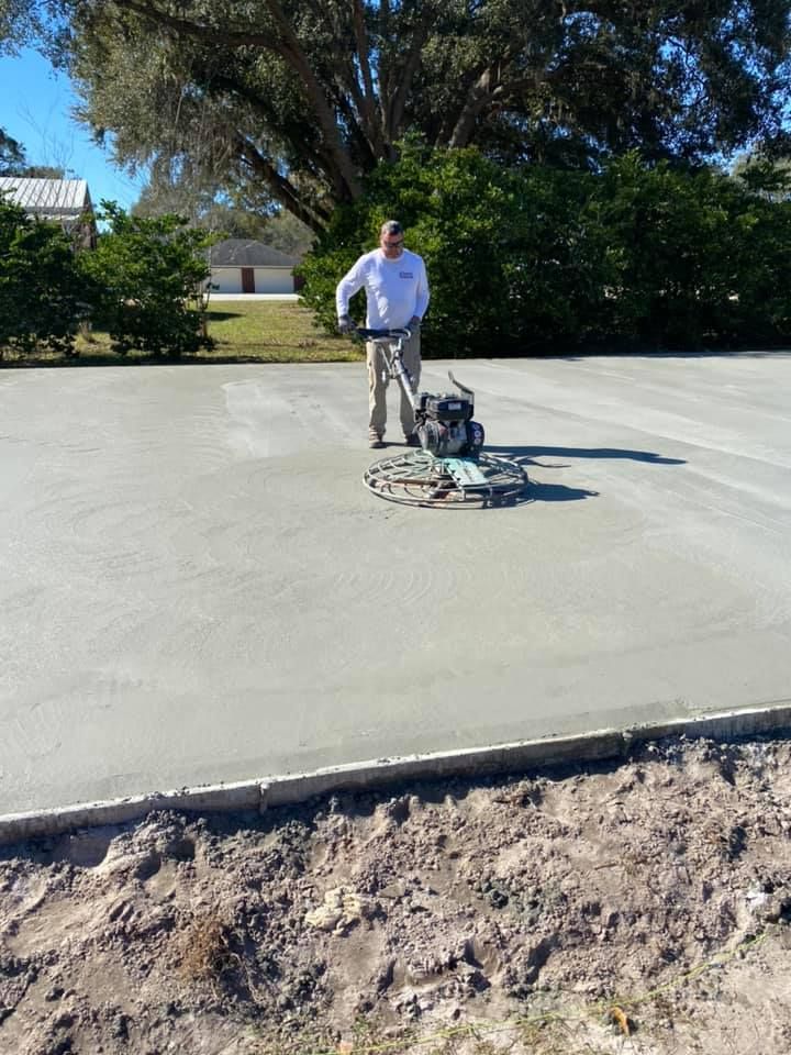 Concrete for Cameron Enterprises in Live Oak, FL