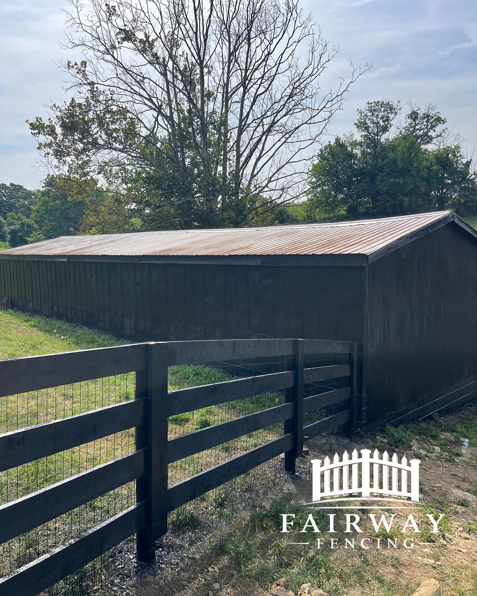 Custom Fence Design for Fairway Fencing in Lexington, KY