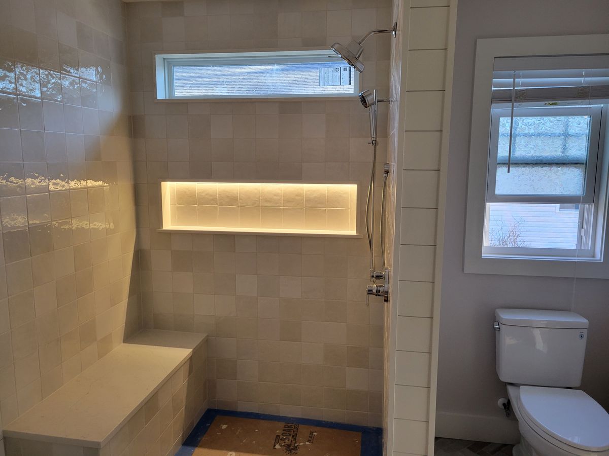 Tile Installation for GVL Renovations in Greenville, SC