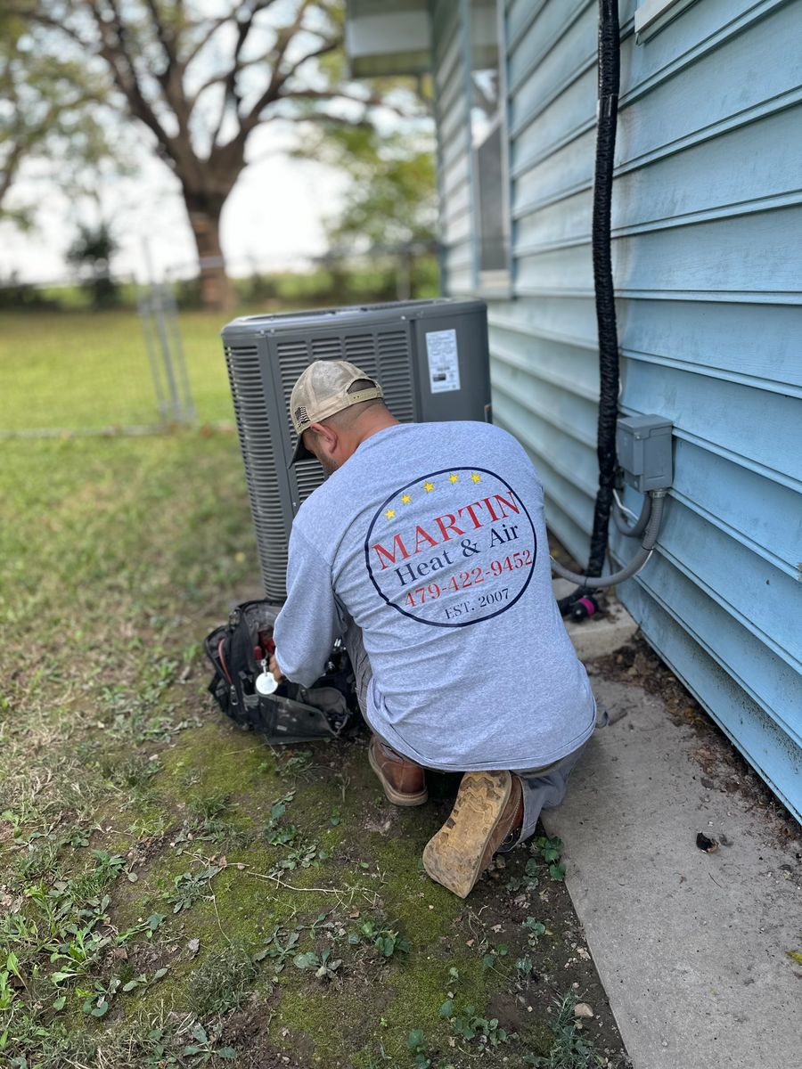 Emergency HVAC Repairs for Martin Heat and Air in Garfield, AR