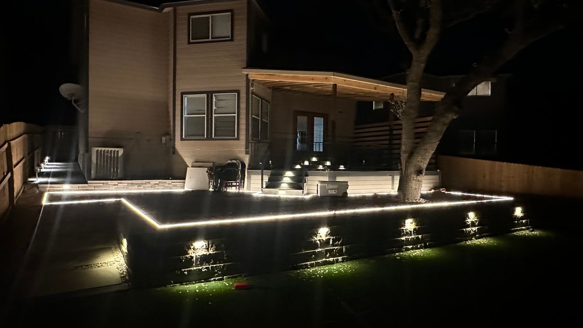 Landscape Lighting for DR Landscape in San Antonio, TX