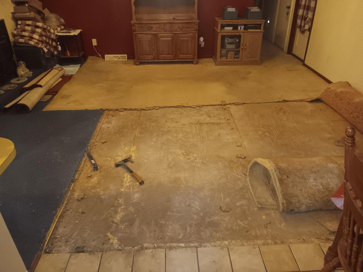 Flooring for Iron Man Construction in Charlotte, NC