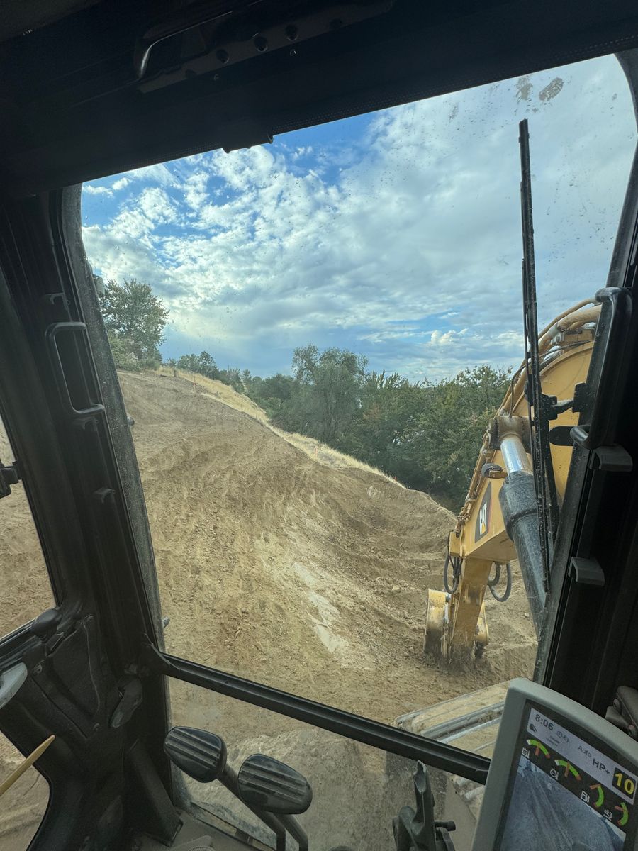 Land Grading for Steed Trucking and Excavation in Rexburg, ID